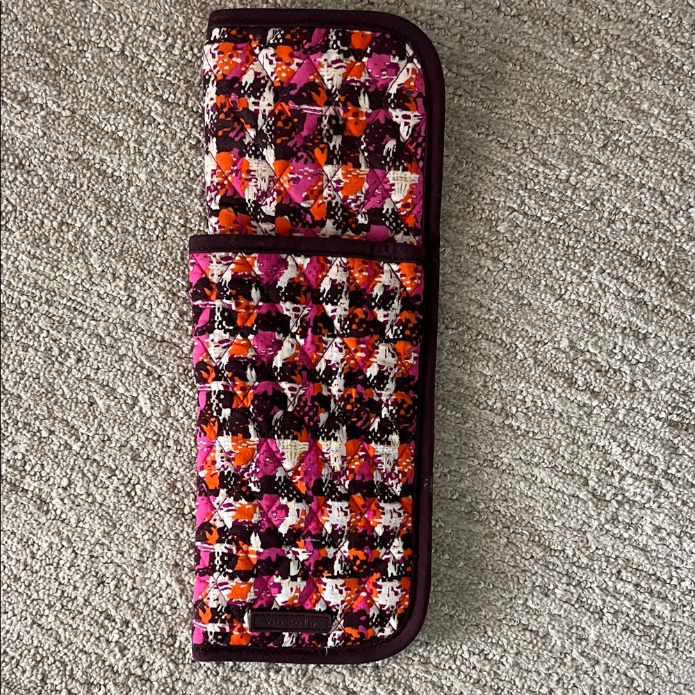 Vera Bradley Flat Iron, Curling Iron travel cover